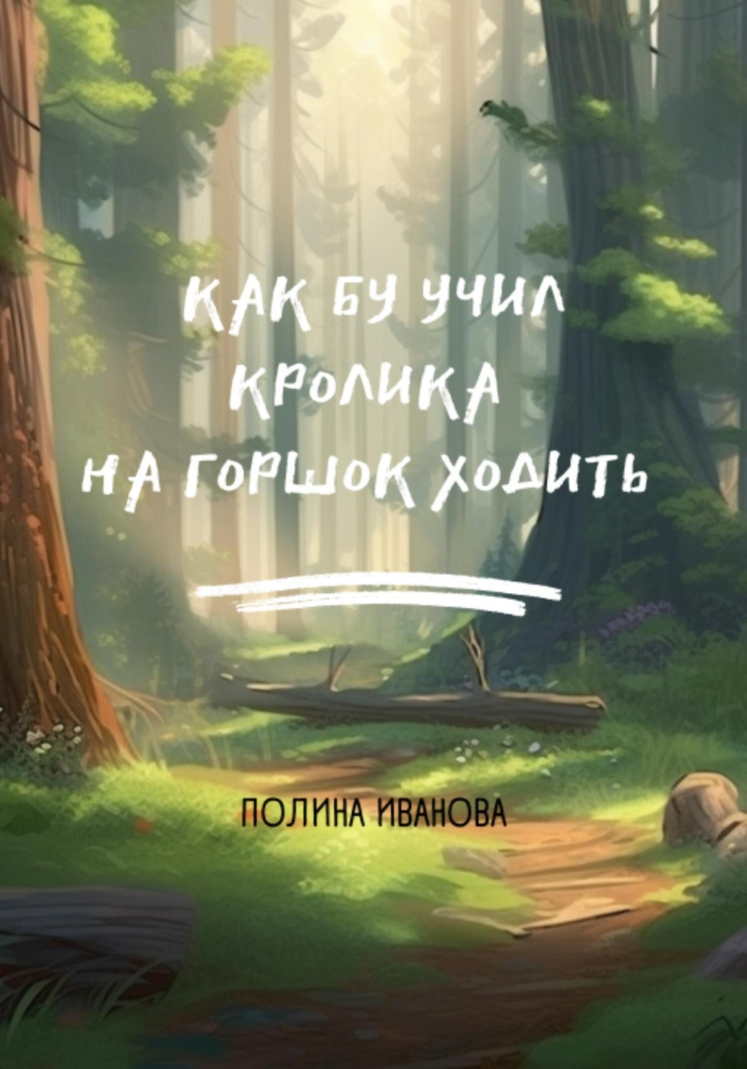 Обложка книги «Как Бу учил Кролика на горшок ходить»