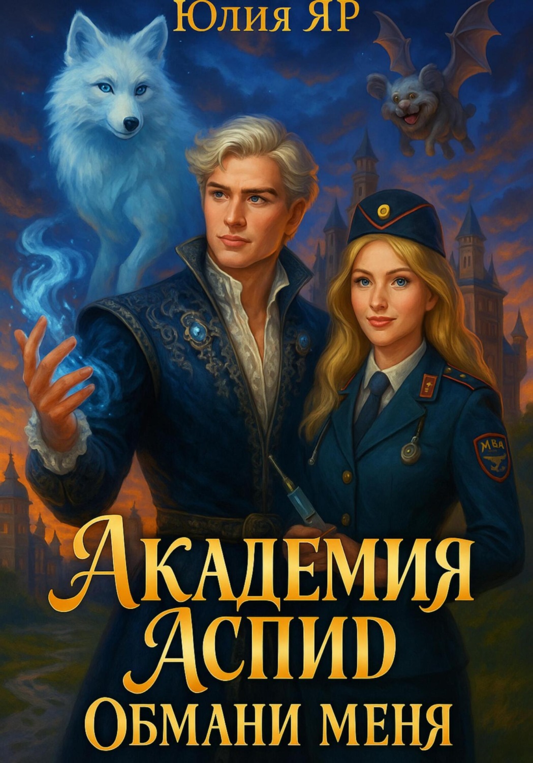 Обложка книги «Академия АСПИД. Обмани меня»