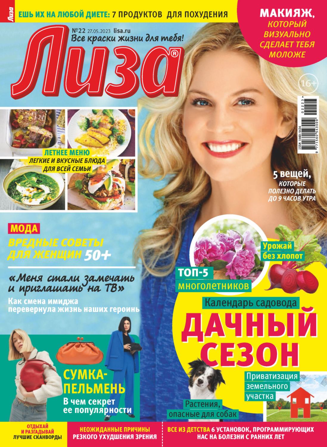 Обложка книги «Журнал «Лиза» №22/2023»