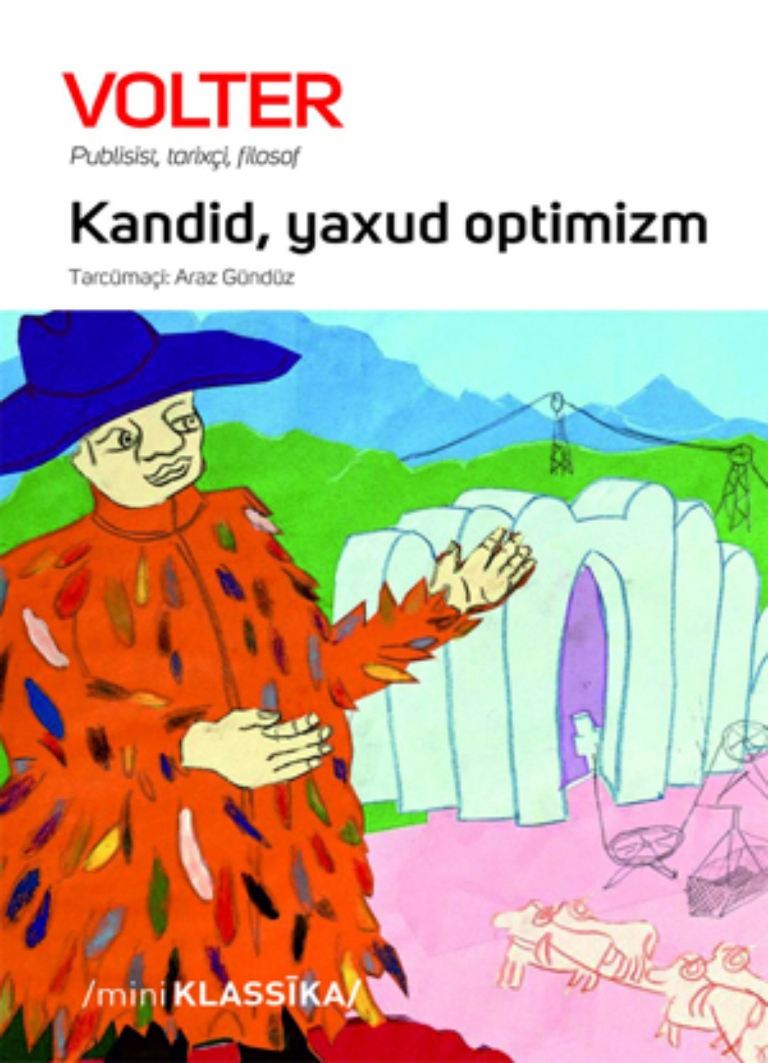 Обложка книги «Kandid, yaxud optimizm»