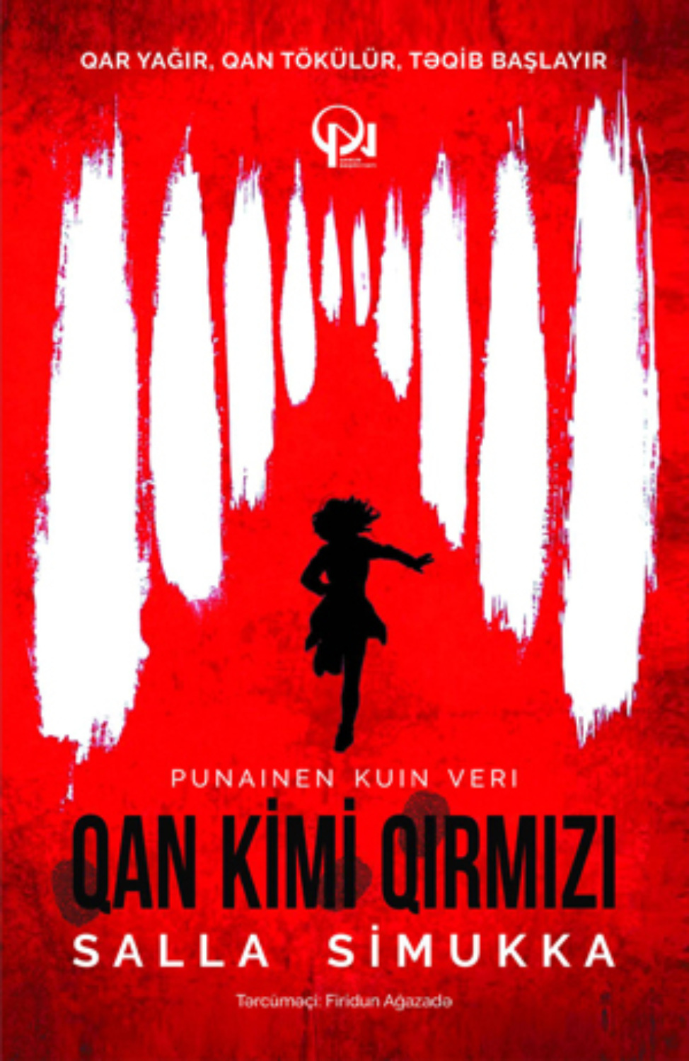 Обложка книги «Qan kimi qırmızı»