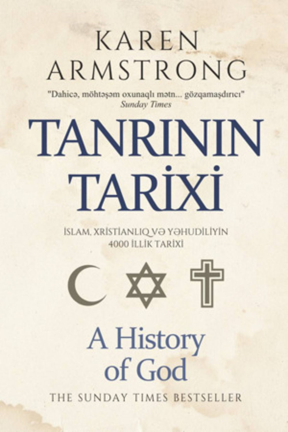 Обложка книги «TANRININ TARİXİ»