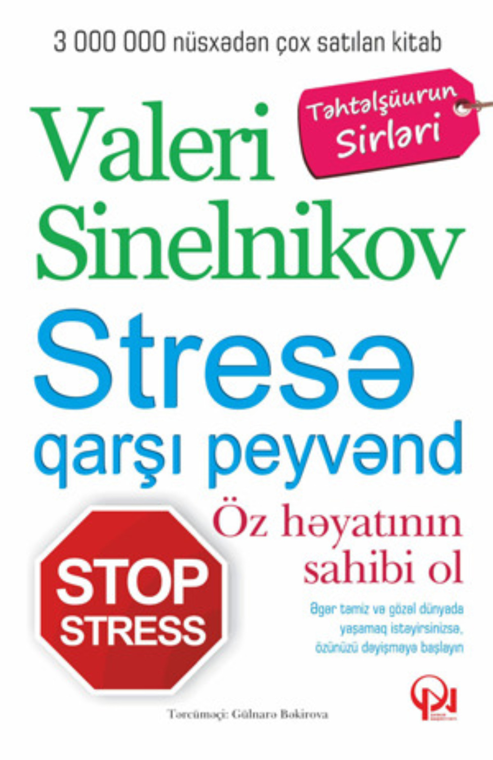 Обложка книги «Stressə qarşı peyvənd»