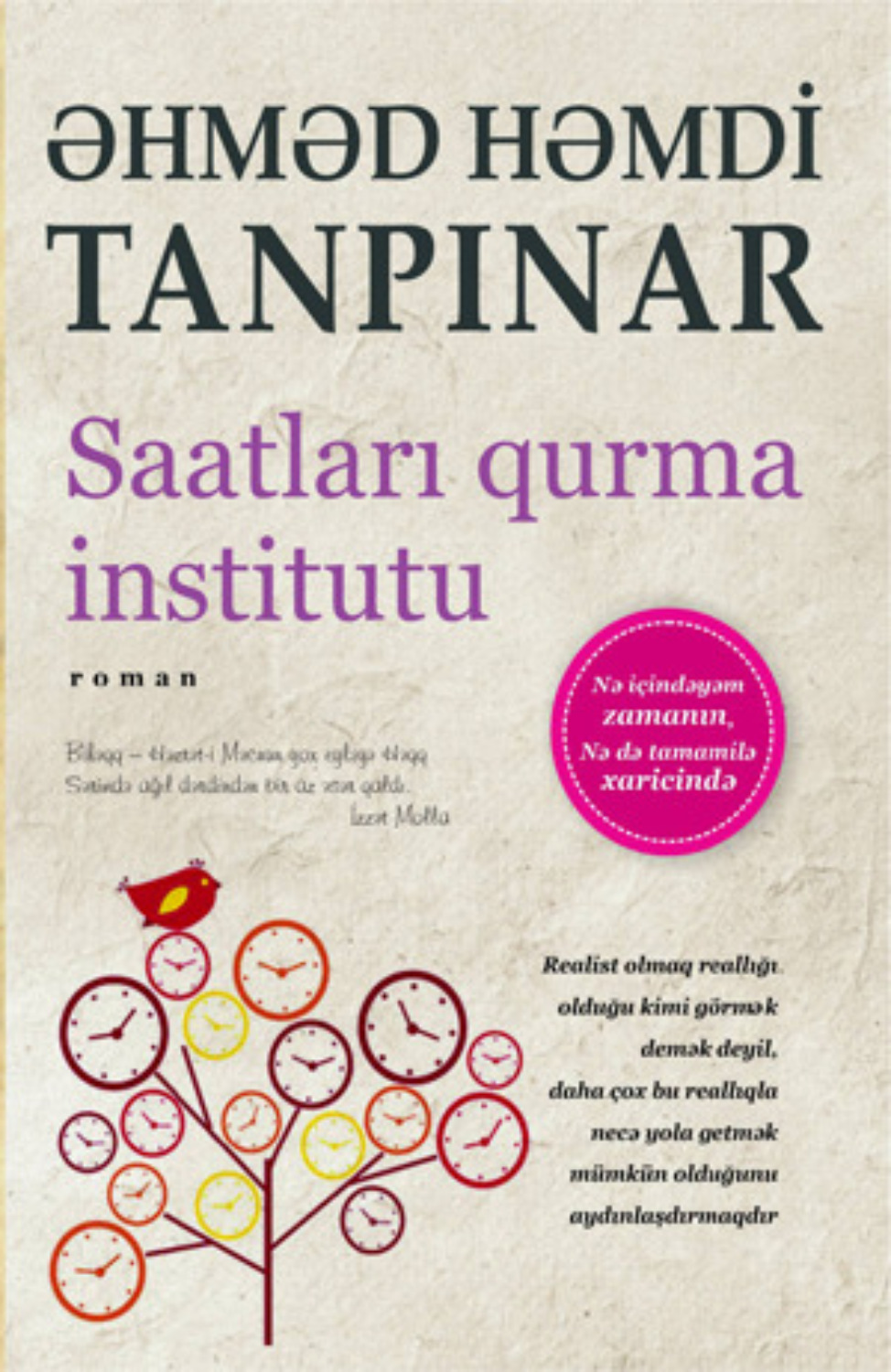 Обложка книги «SAATLARI QURMA İNSTİTUTU»