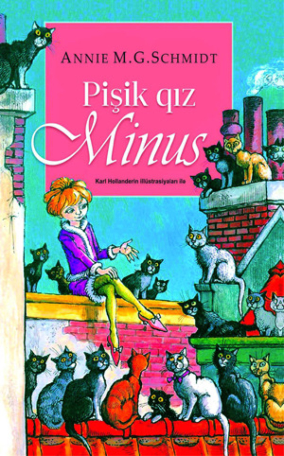 Обложка книги «PİŞİK QIZ MİNUS»