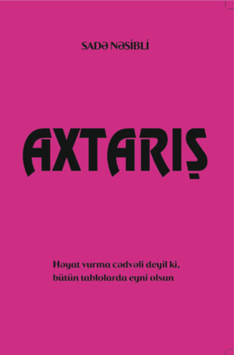 Обложка книги «AXTARIŞ»