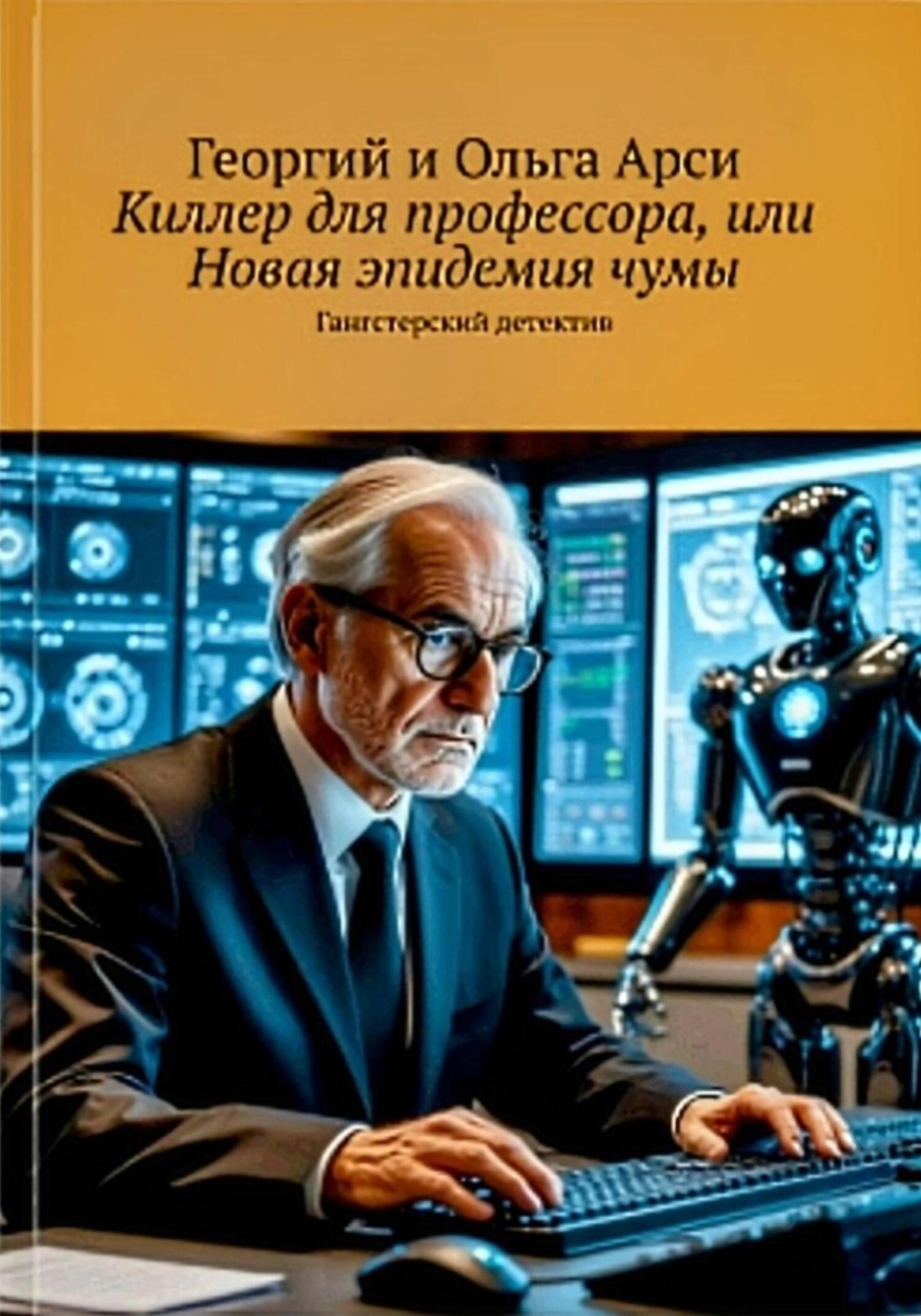 Обложка книги «Киллер для профессора, или Новая эпидемия чумы»