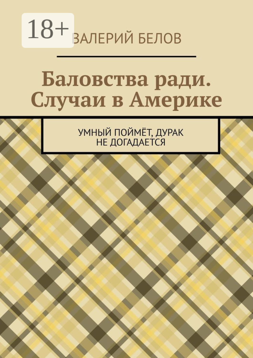 Обложка книги «Баловства ради. Случаи в Америке. Умный поймёт, дурак не догадается»