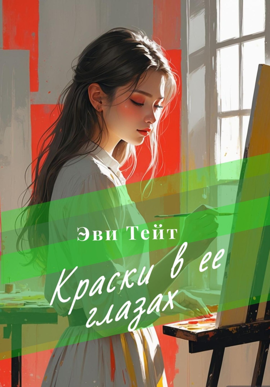 Обложка книги «Краски в ее глазах»