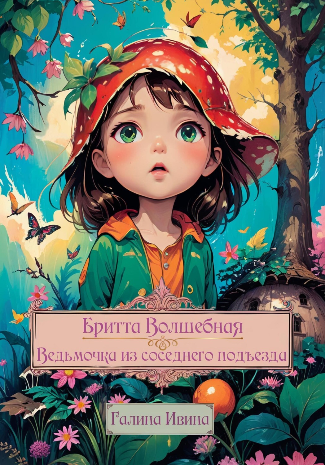 Обложка книги «Бритта Волшебная. Ведьмочка из соседнего подъезда»