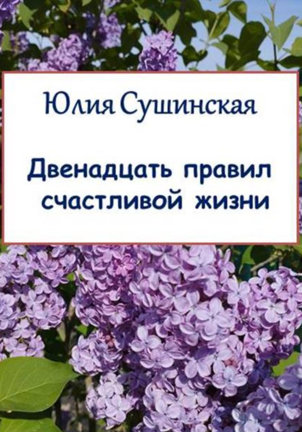 Обложка книги «Двенадцать правил счастливой жизни»