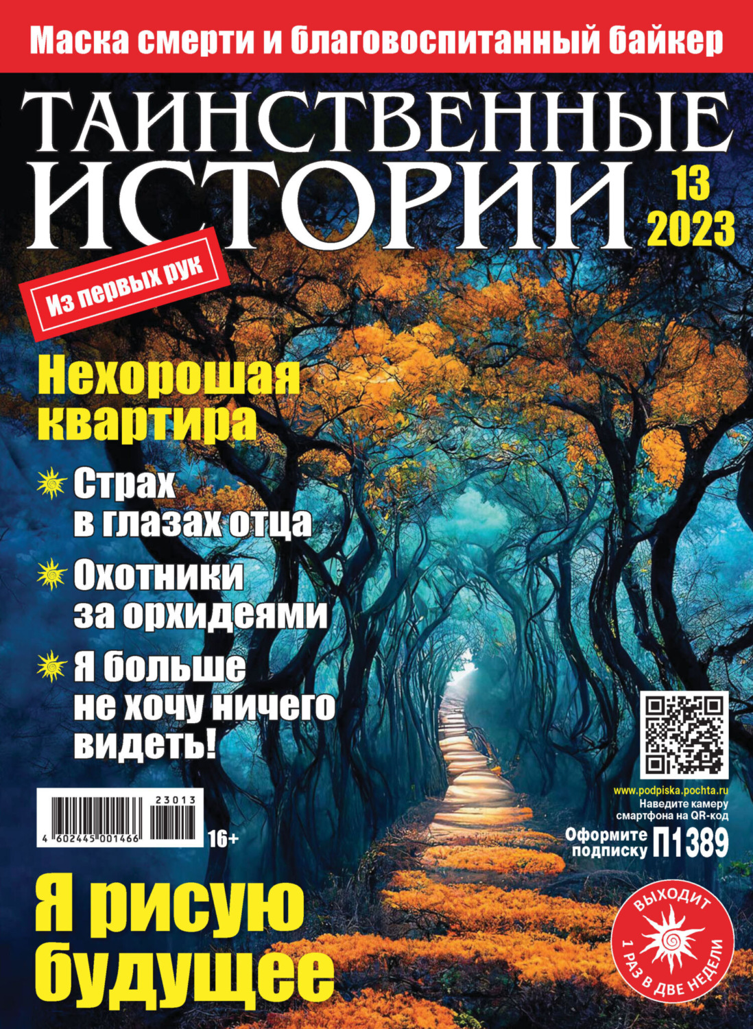 Обложка книги «Таинственные истории №13/2023»