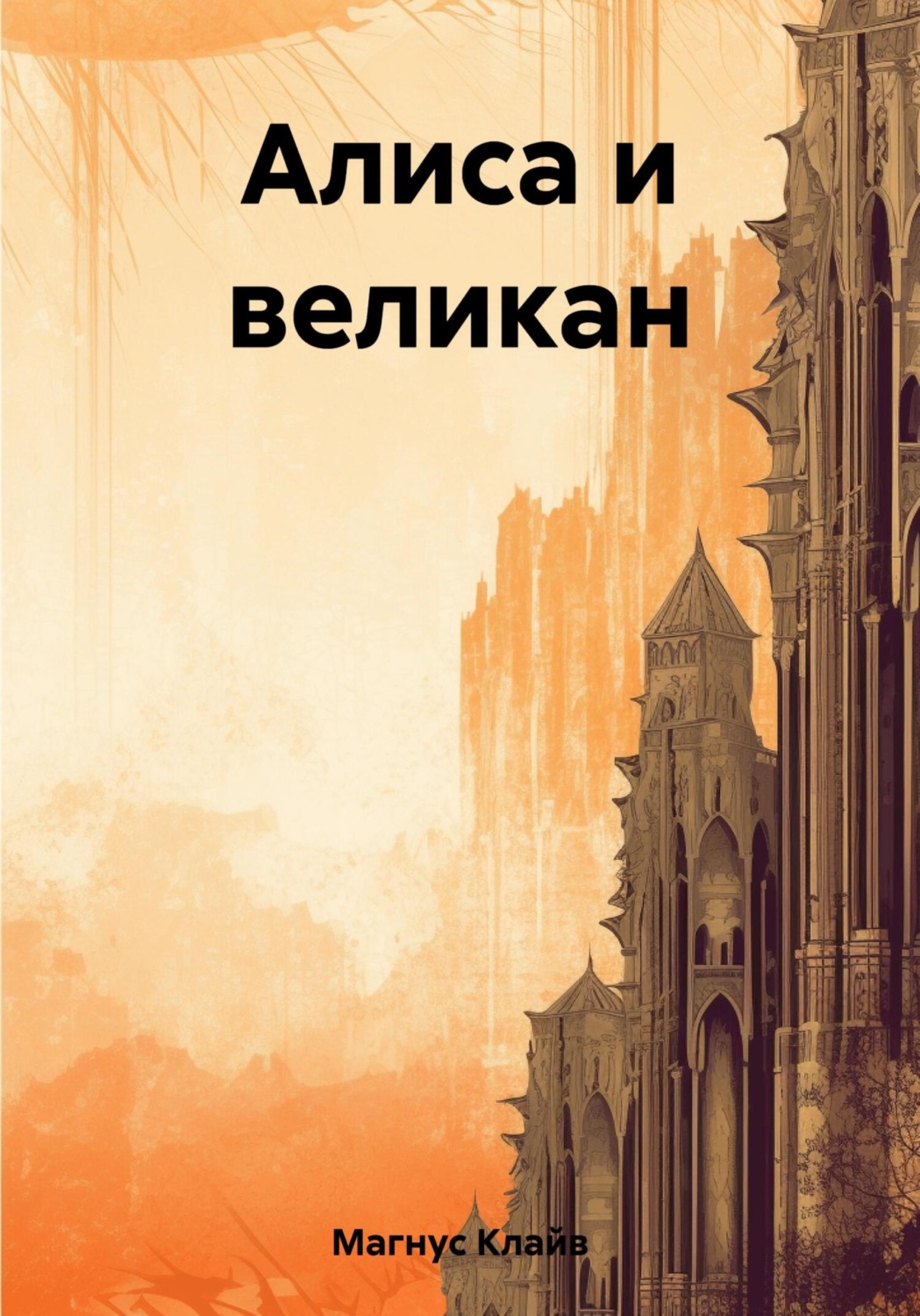 Обложка книги «Алиса и великан»