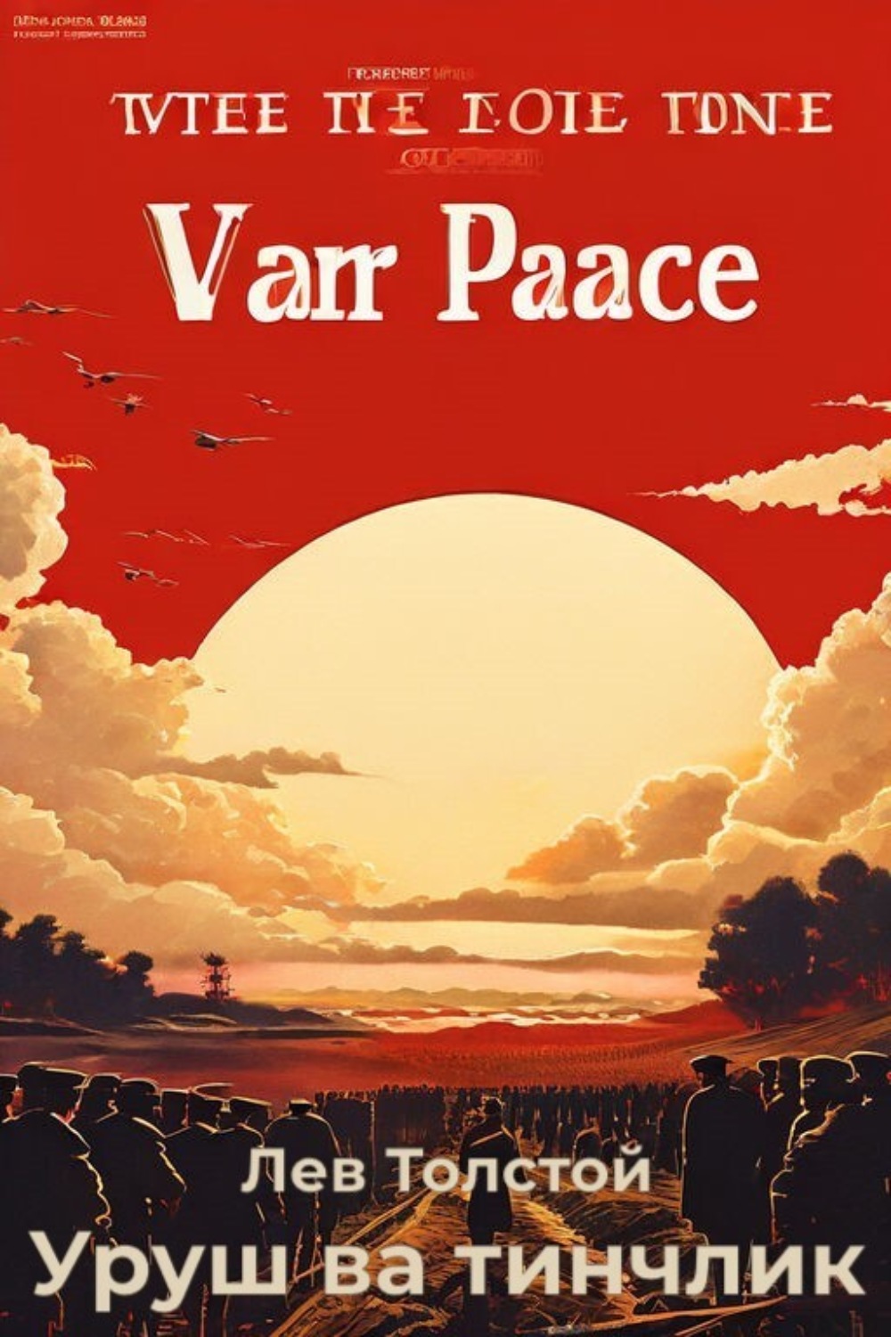 Обложка книги «Уруш ва тинчлик»