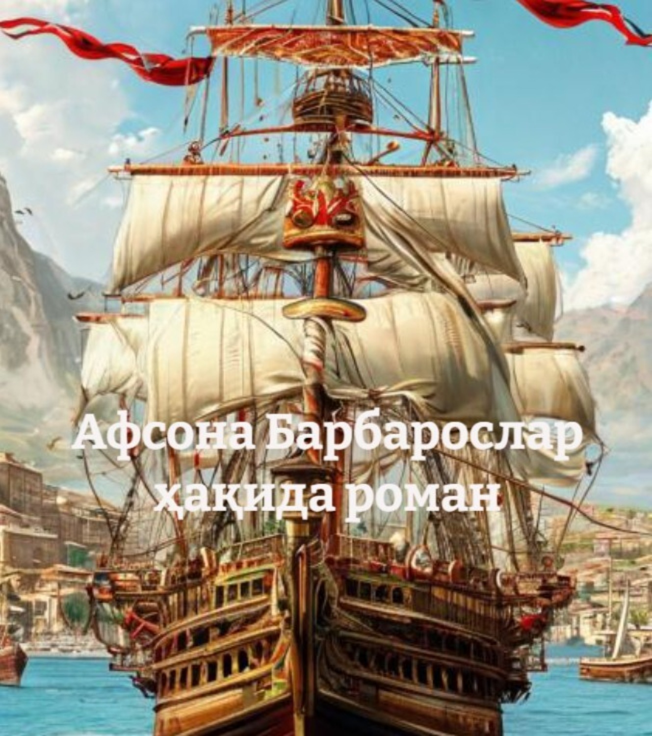 Обложка книги «Афсона Барбарослар ҳақида роман»