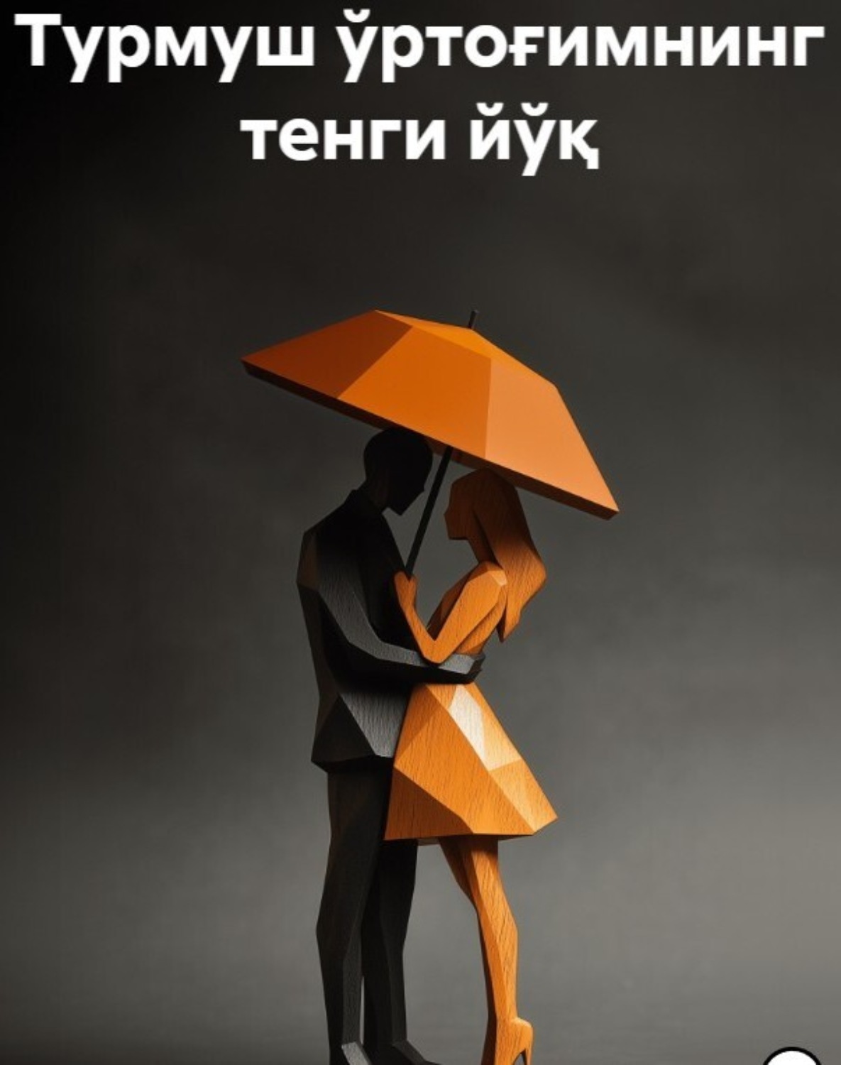 Обложка книги «Турмуш ўртоғимнинг тенги йўқ»