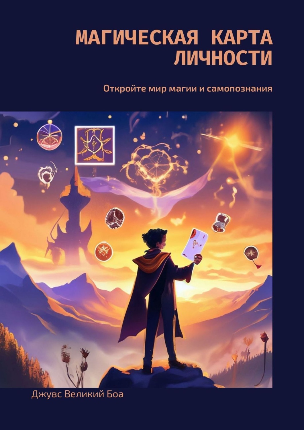 Обложка книги «Магическая карта личности. Откройте мир магии и самопознания»
