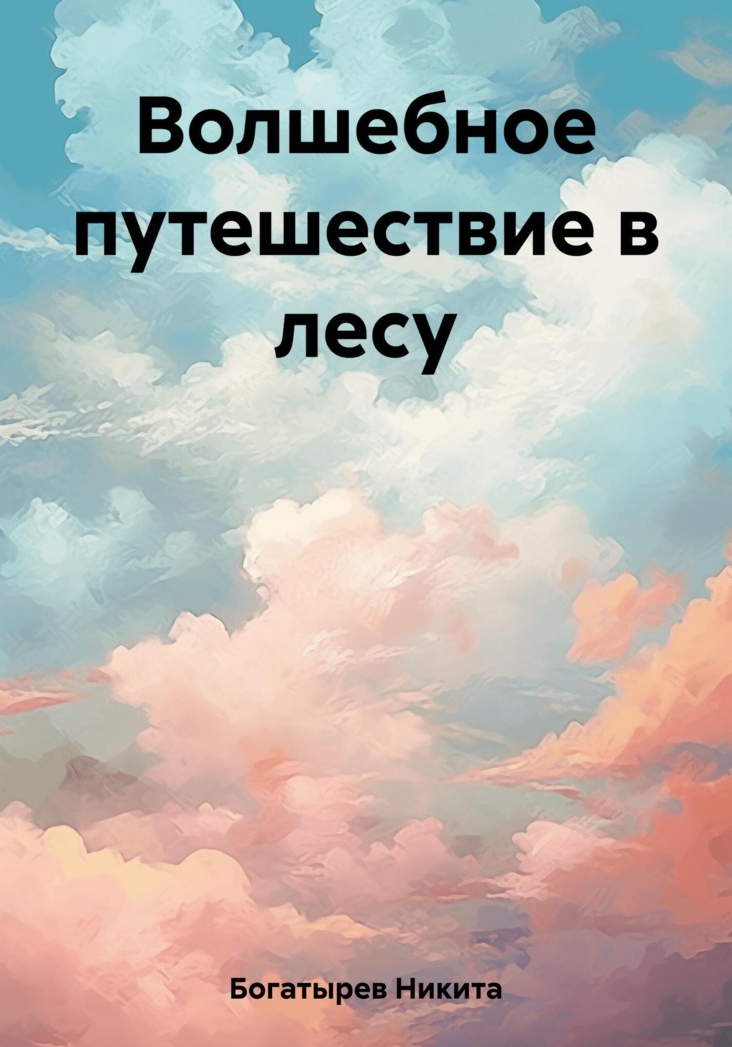 Обложка книги «Волшебное путешествие в лесу»