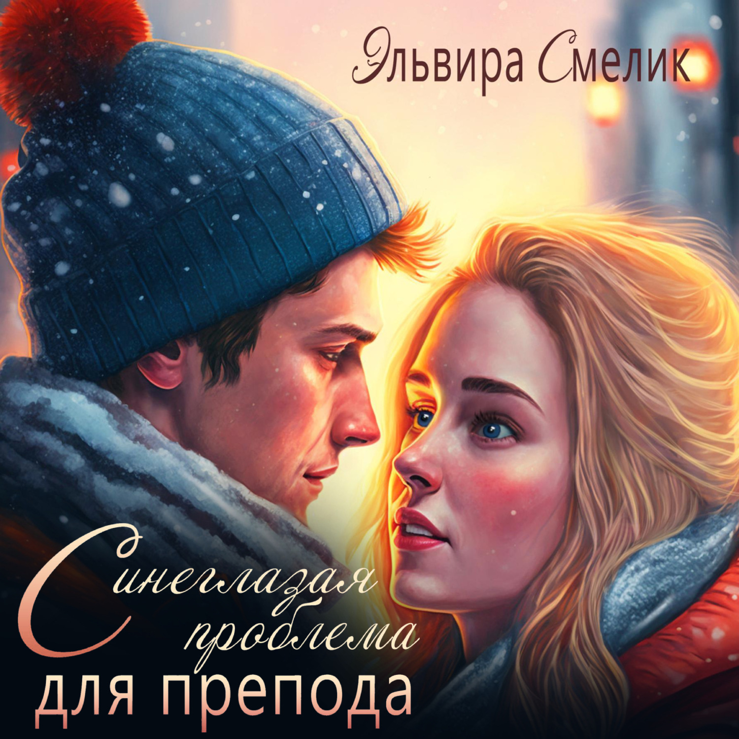 Обложка книги «Синеглазая проблема для препода»