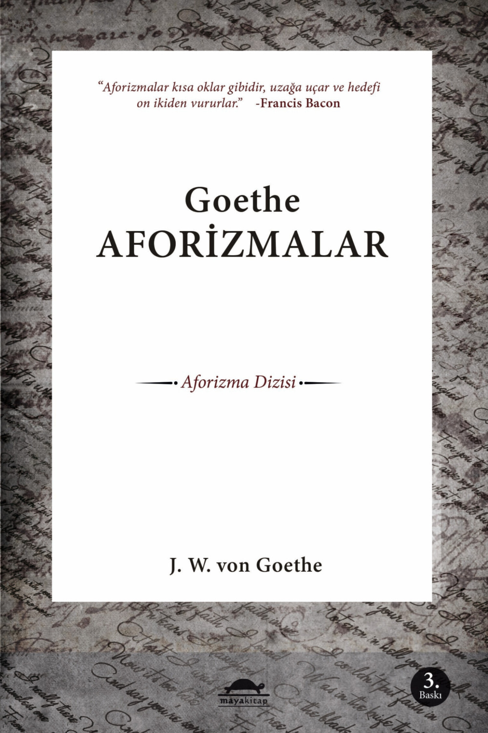 Обложка книги «Aforizmalar»