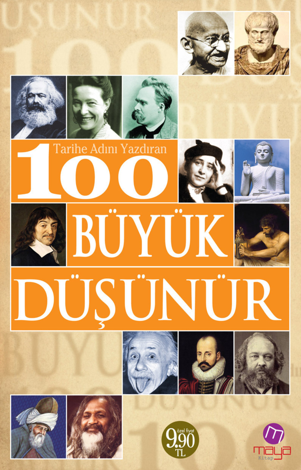 Обложка книги «100 büyük düşünür»