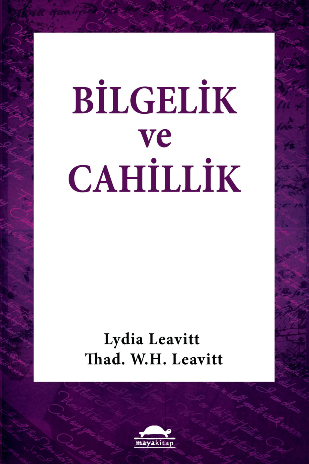 Обложка книги «Bilgelik ve cahillik»