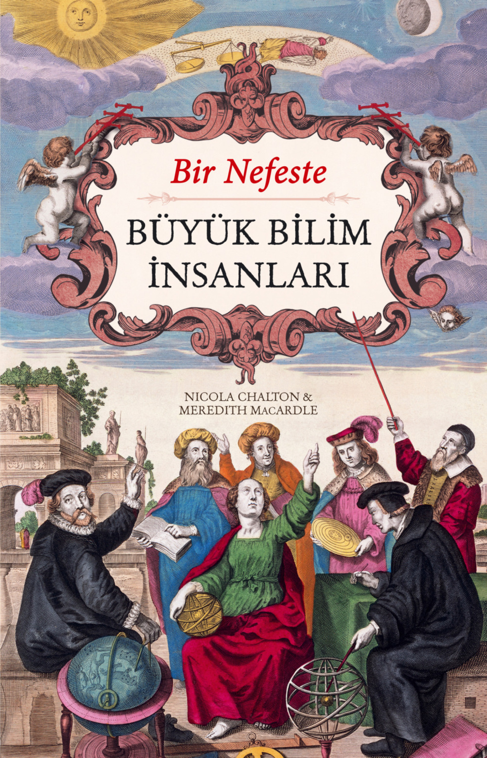 Обложка книги «Bir nefeste büyük bilim insanları»
