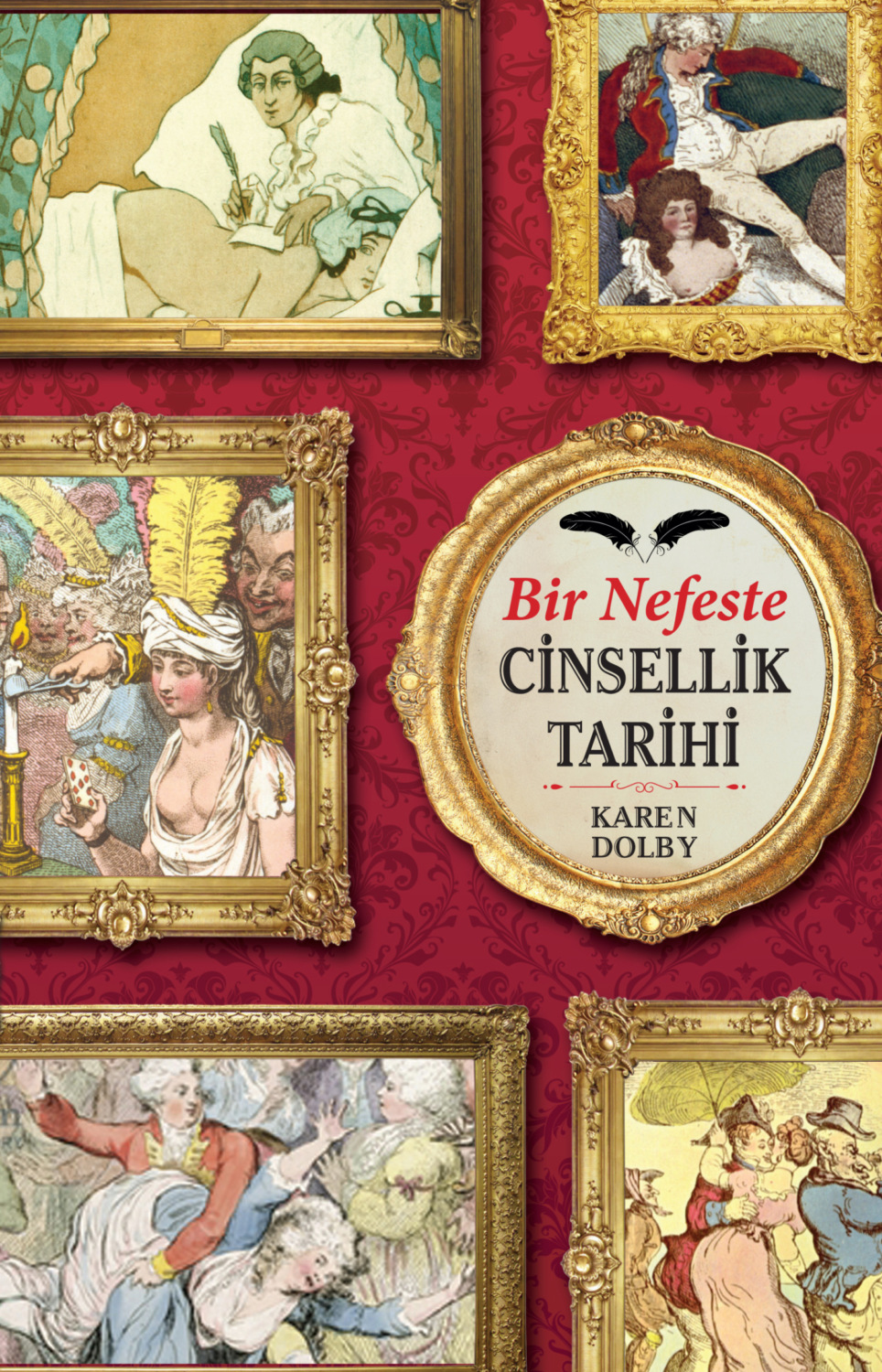 Обложка книги «Bir nefeste cinsellik tarihi»
