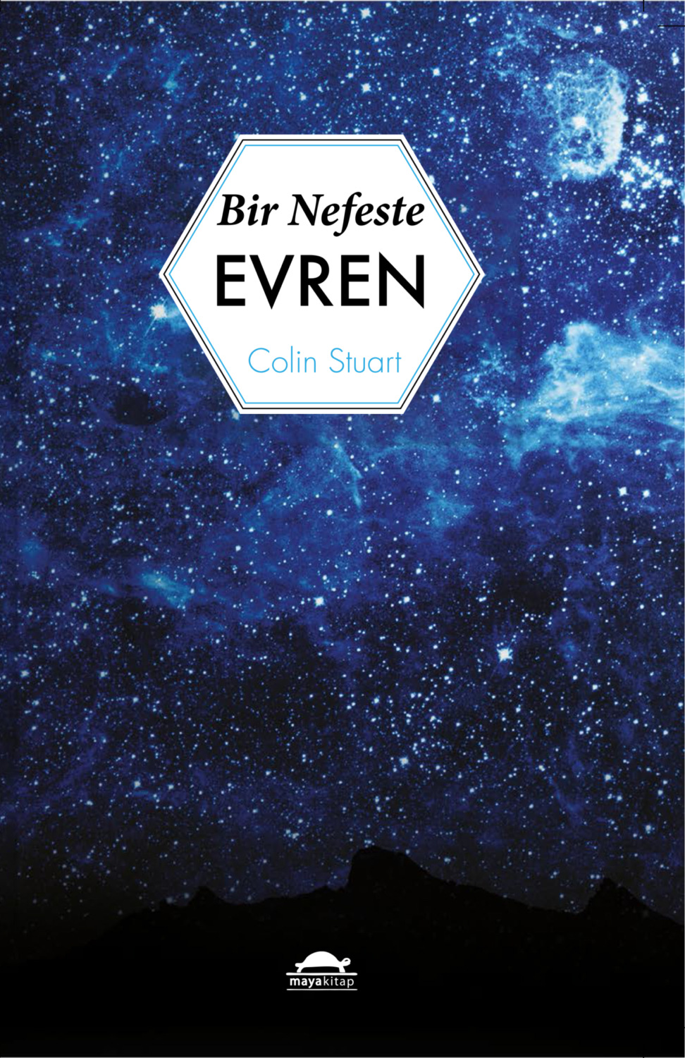 Обложка книги «Bir nefeste evren»