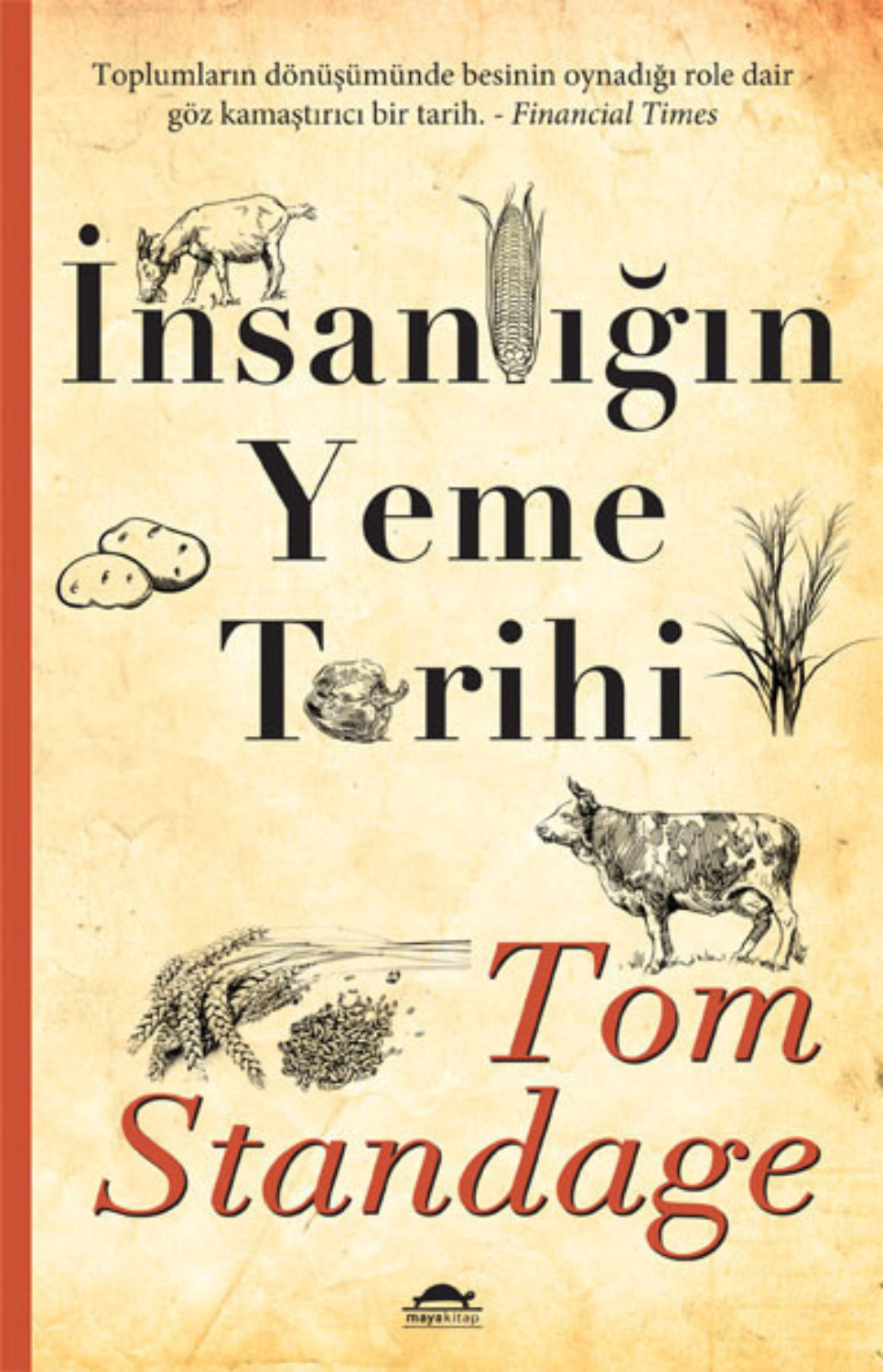 Обложка книги «İnsanlığın yeme tarihi»