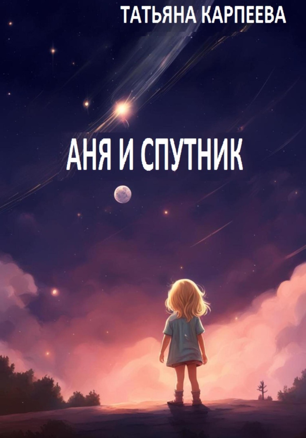 Обложка книги «Аня и спутник»