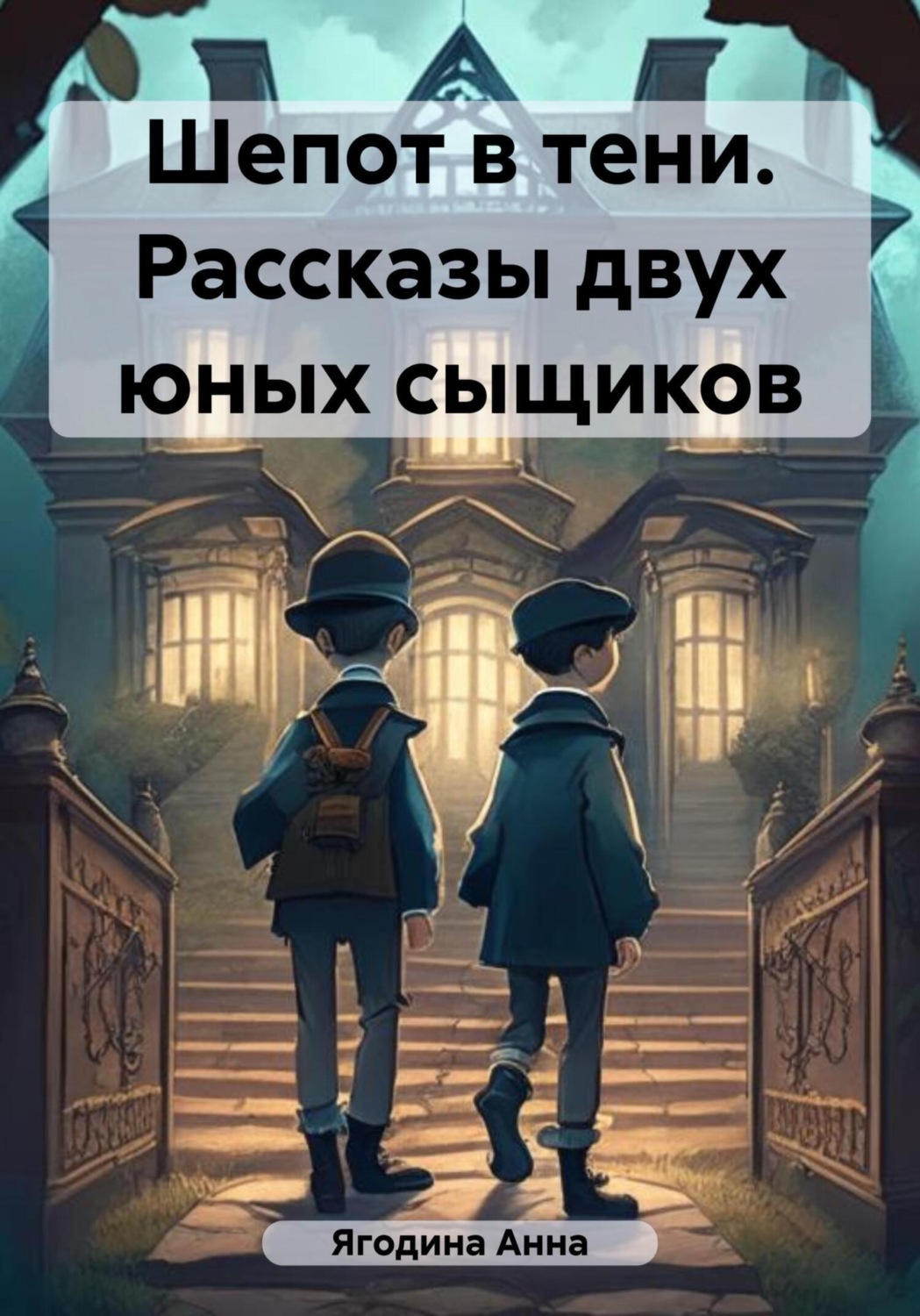 Обложка книги «Шепот в тени. Рассказы двух юных сыщиков»