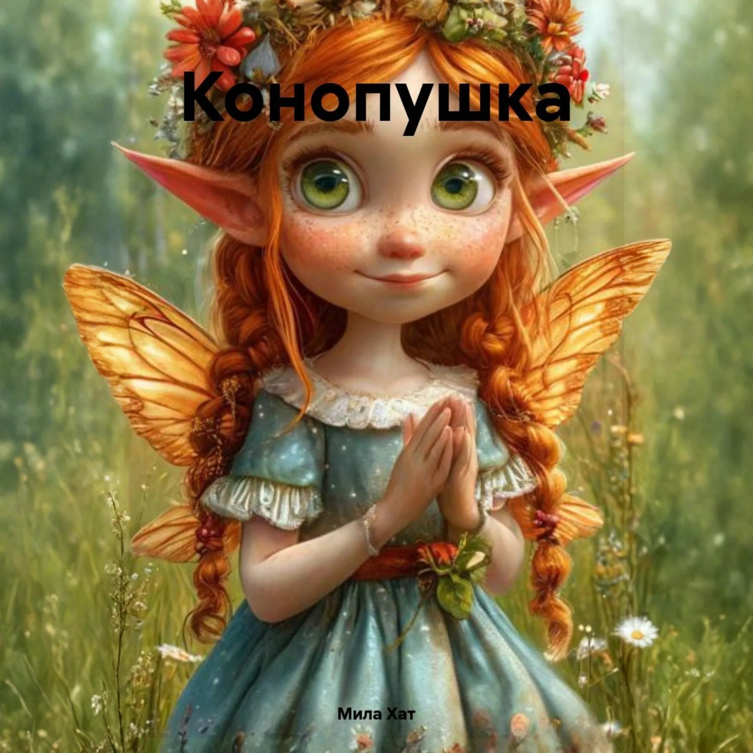 Обложка книги «Конопушка»