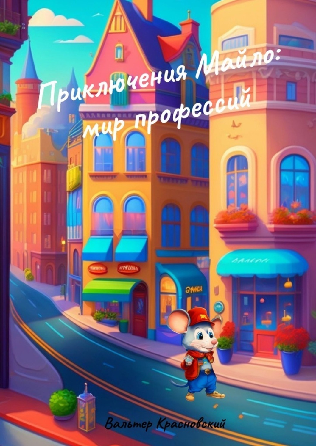 Обложка книги «Приключения Майло: мир профессий»