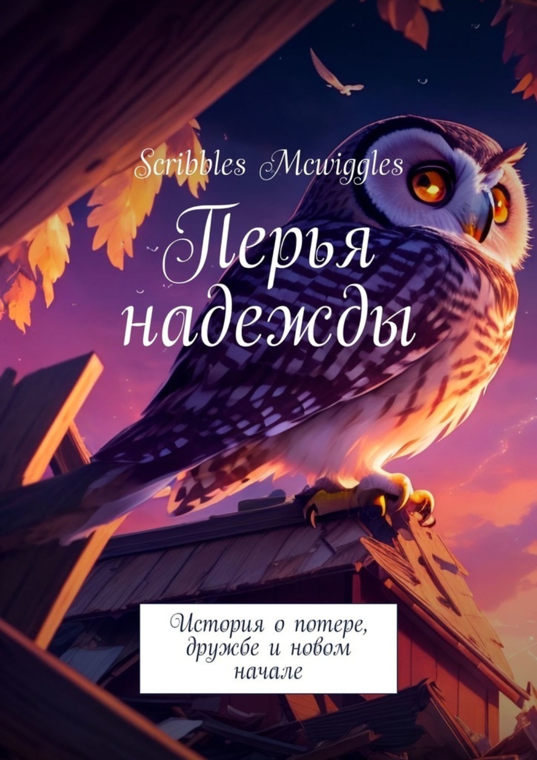 Обложка книги «Перья надежды. История о потере, дружбе и новом начале»