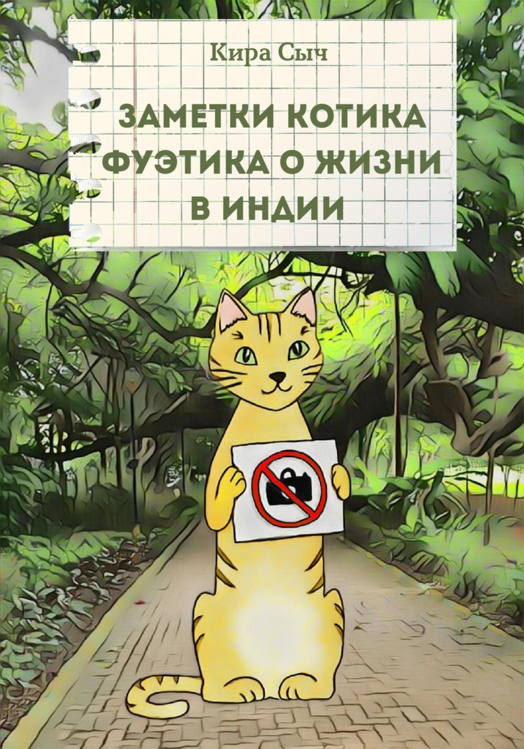 Обложка книги «Заметки Котика Фуэтика о жизни в Индии»