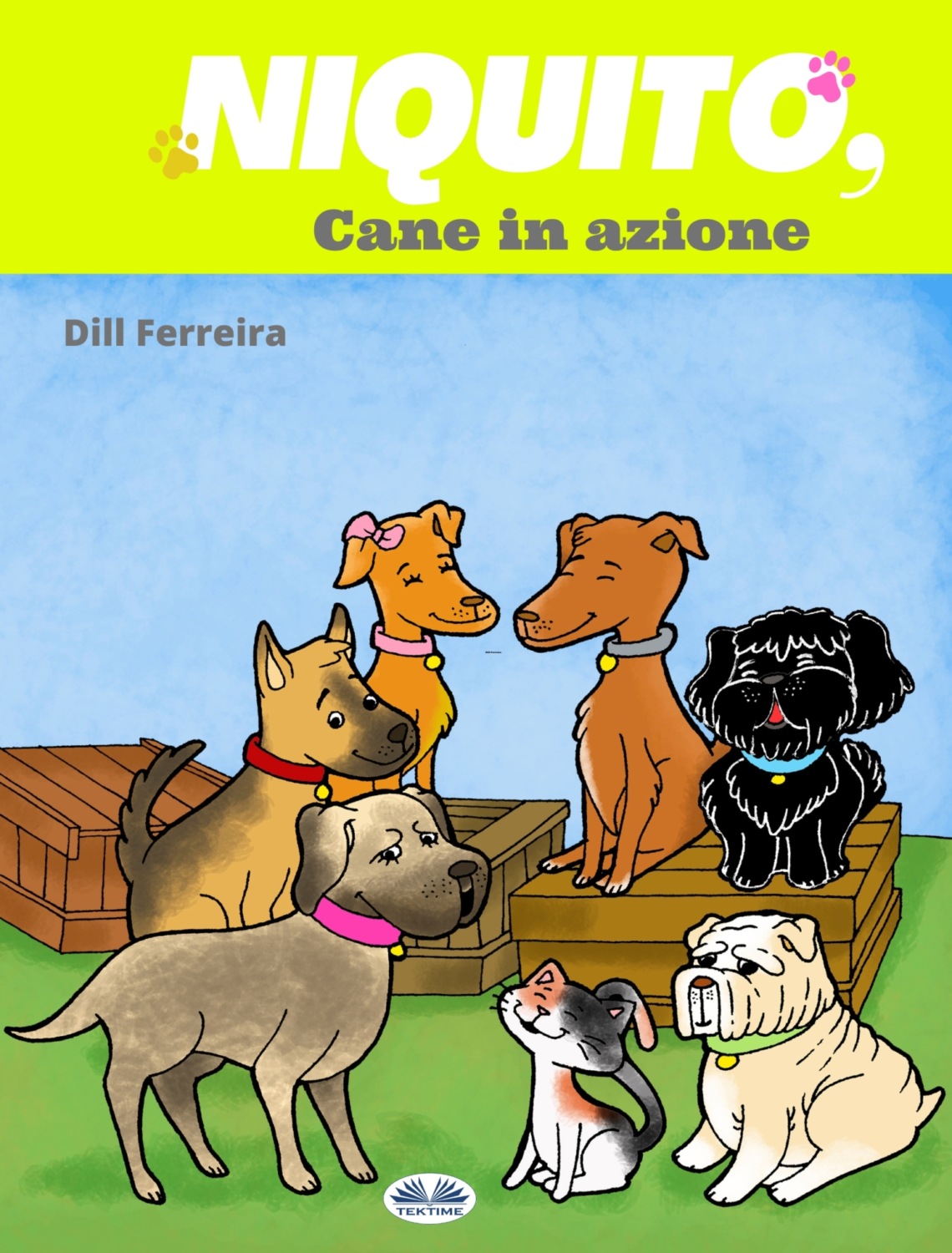 Обложка книги «Niquito, Cane In Azione»