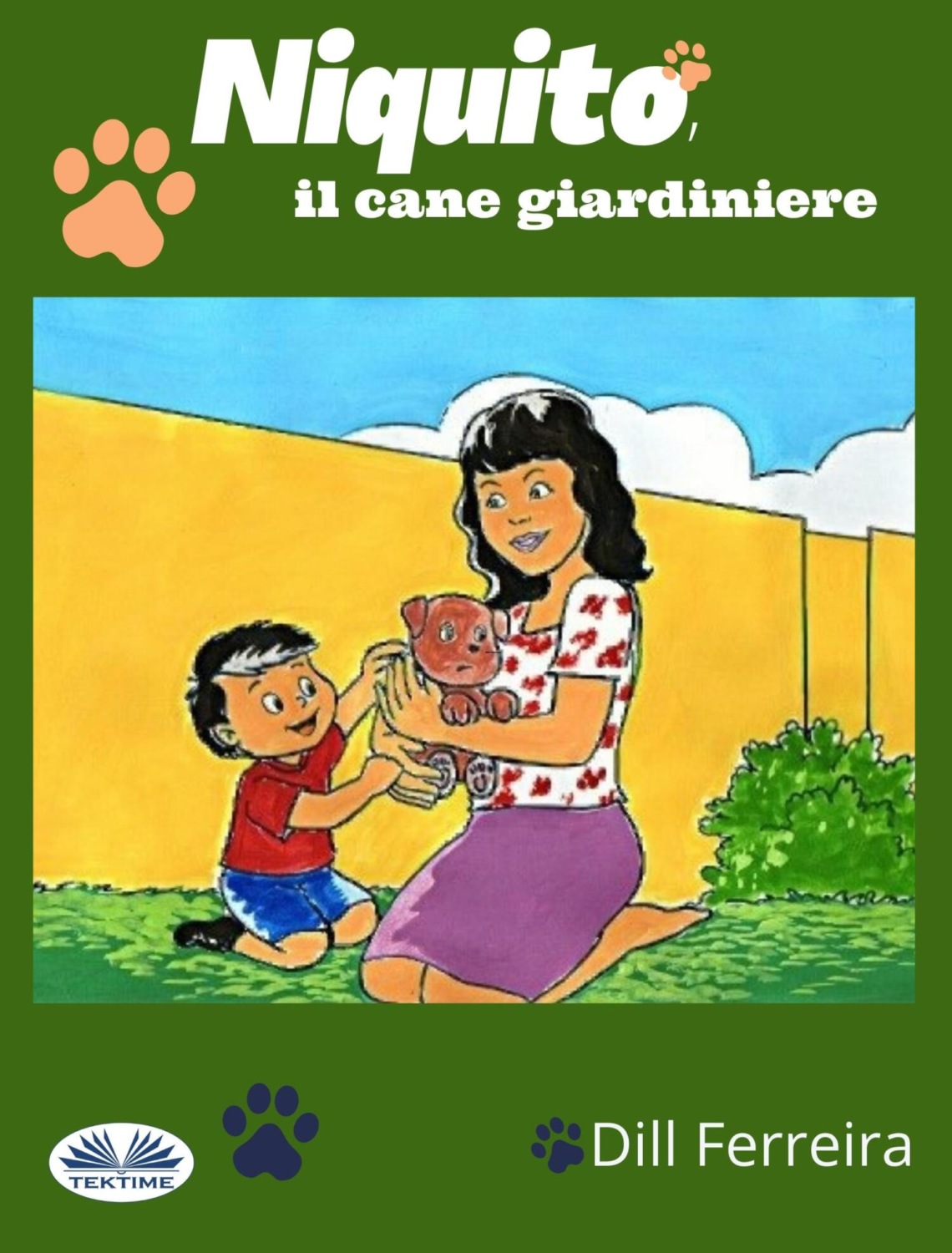 Обложка книги «Niquito, Il Cane Giardiniere»