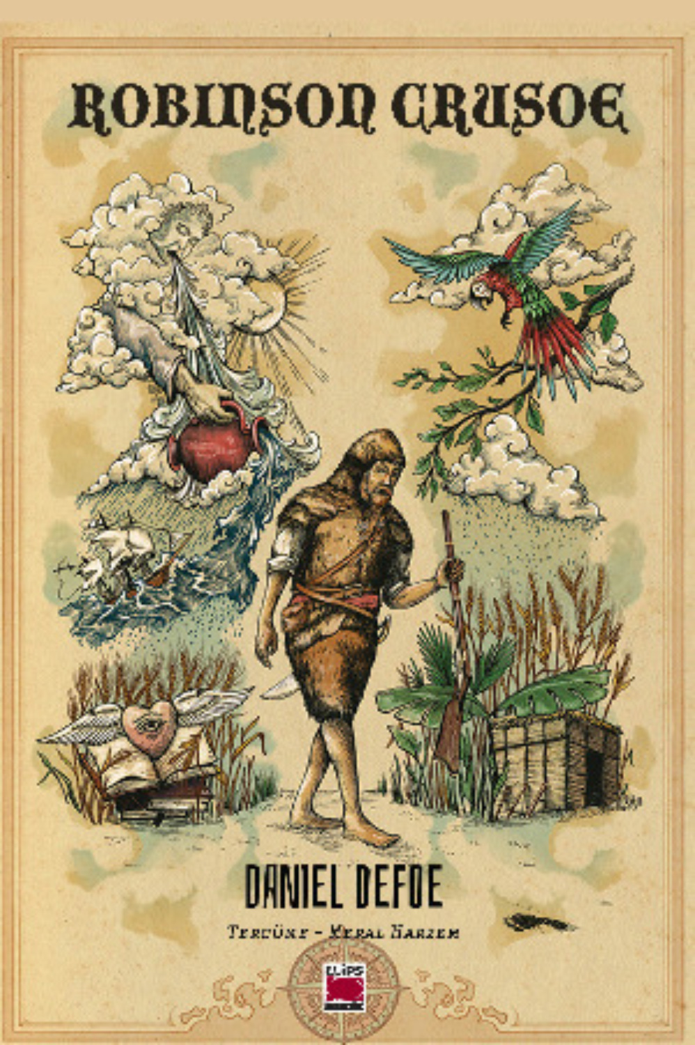 Обложка книги «Robinson Crusoe»