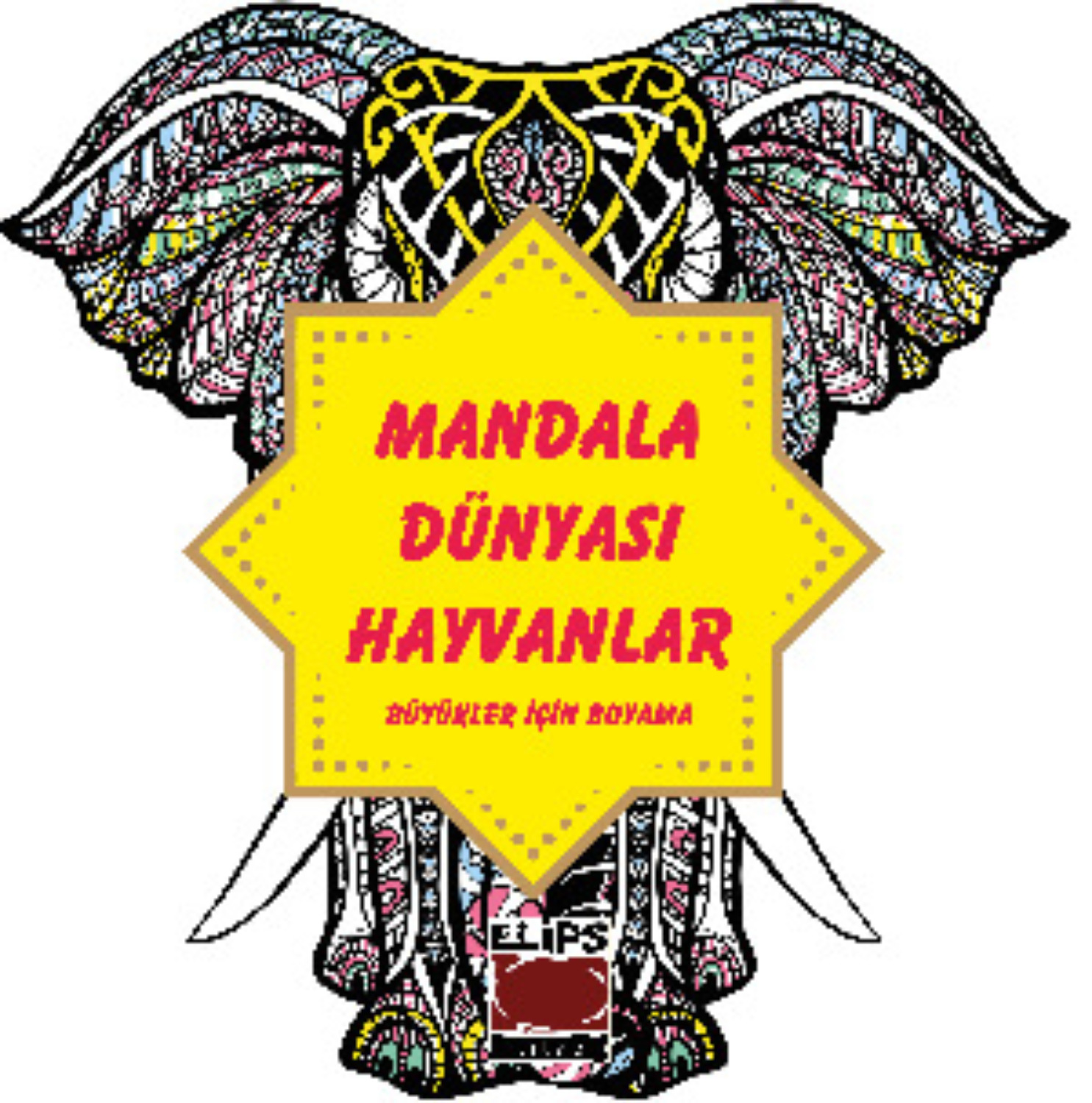 Обложка книги «Mandala Dünyası Hayvanlar»