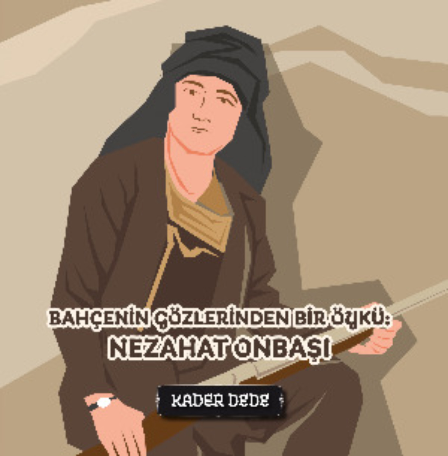 Обложка книги «Çanakkale Kahramanlarının Hikâyeleri - Bahçenin Gözlerinden Bir Öykü: Nezahat Onbaşı»