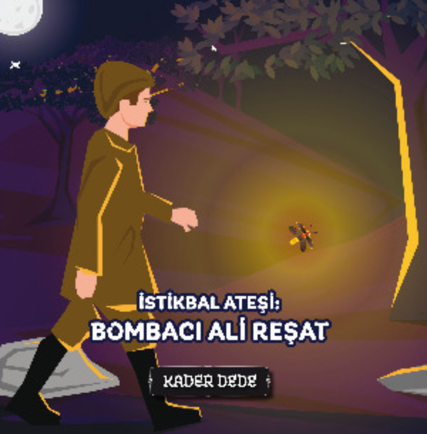 Обложка книги «Çanakkale Kahramanlarının Hikâyeleri - İstikbal Ateşi: Bombacı Ali Reşat»