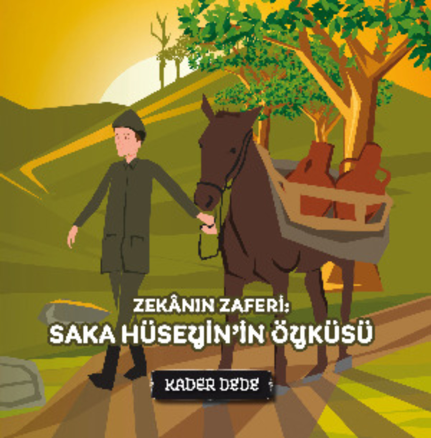 Обложка книги «Çanakkale Kahramanlarının Hikâyeleri - Zekânın Zaferi: Saka Hüseyin'in Öyküsü»