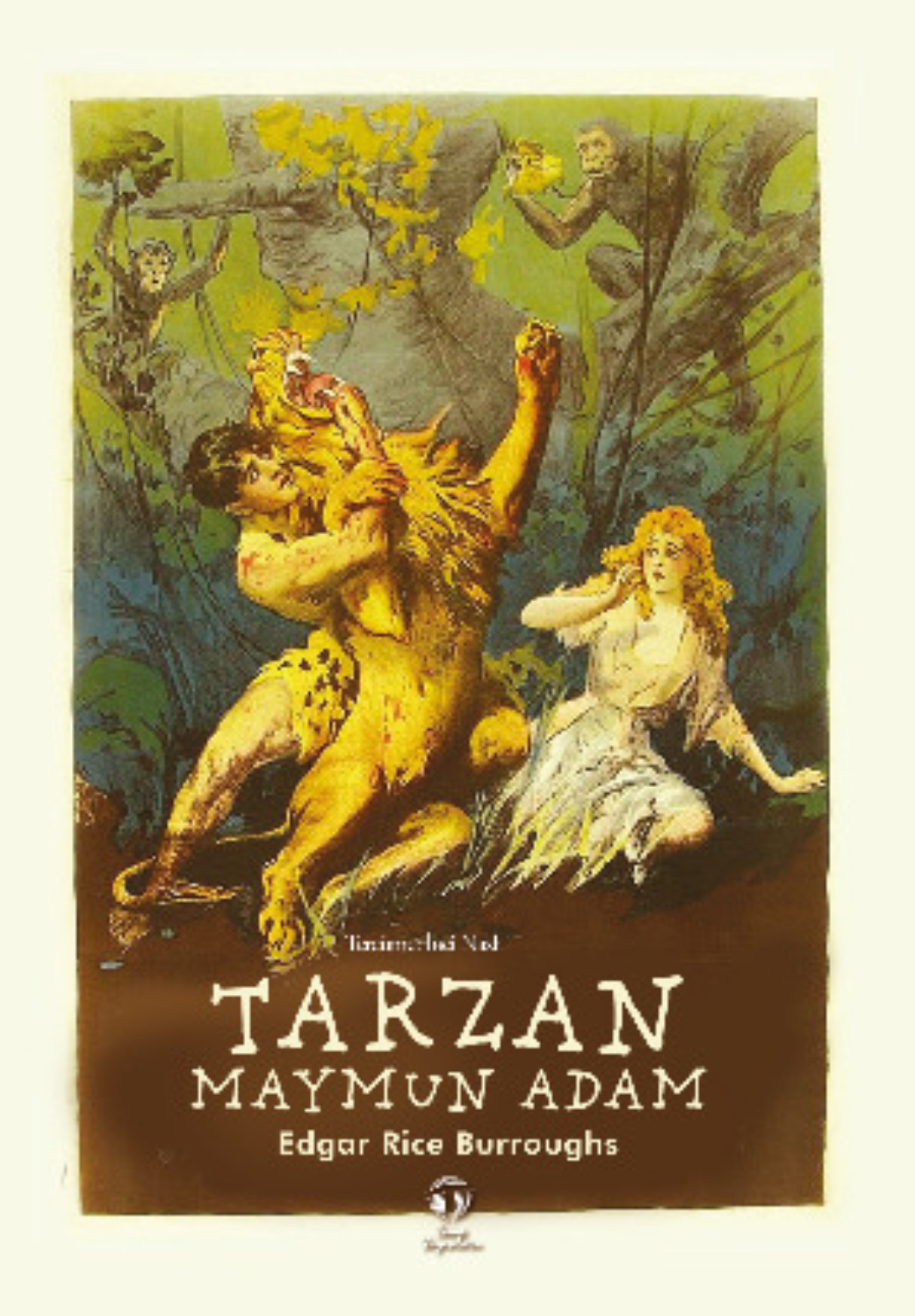 Обложка книги «Tarzan Maymun Adam»