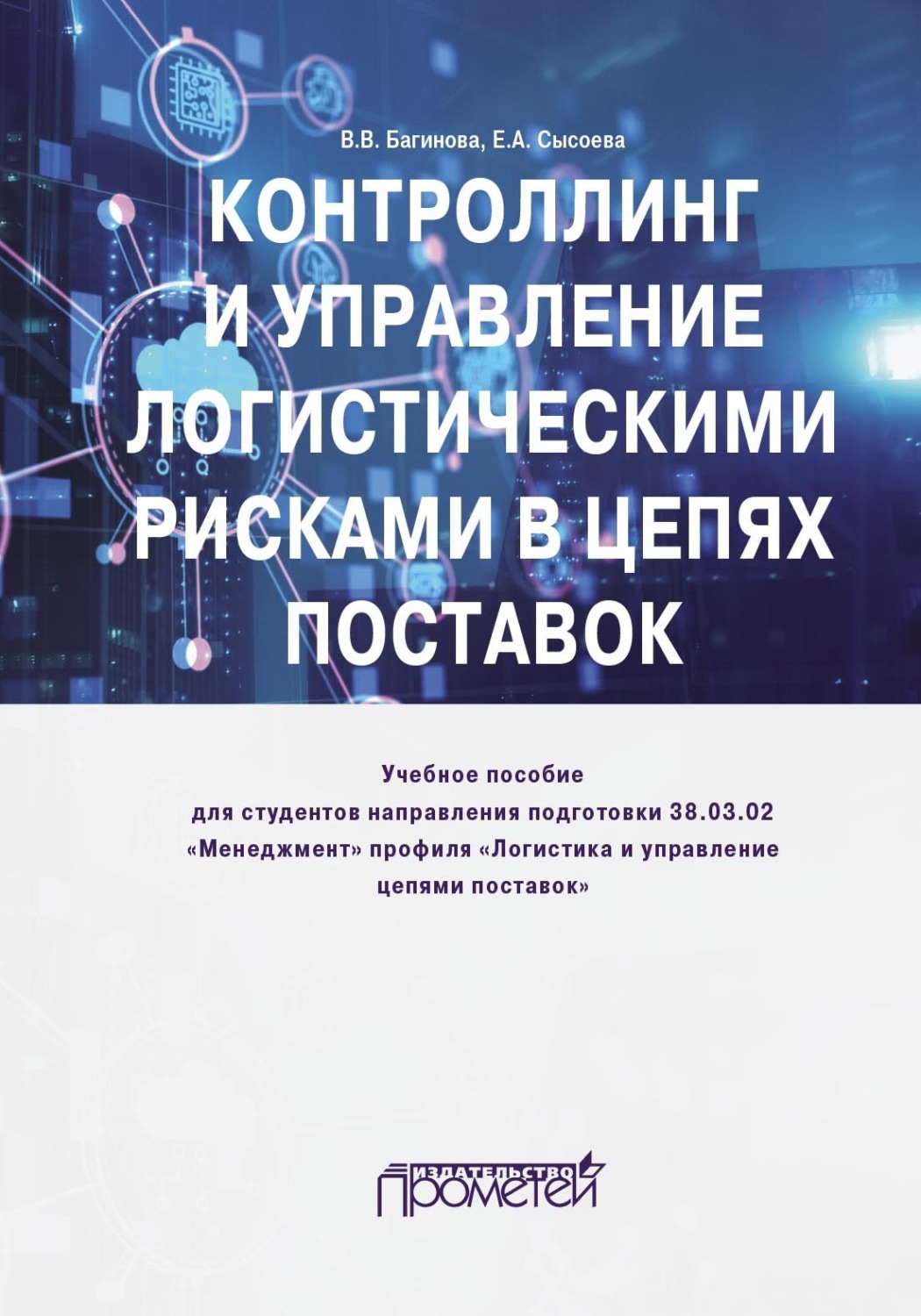 Обложка книги «Контроллинг и управление логистическими рисками в цепях поставок»
