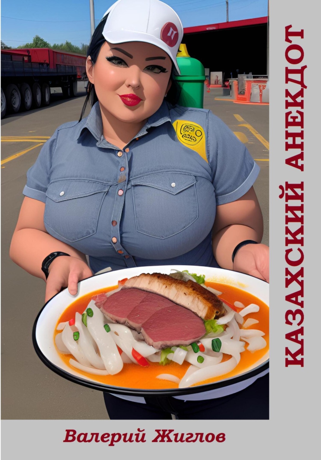 Обложка книги «Казахский анекдот»