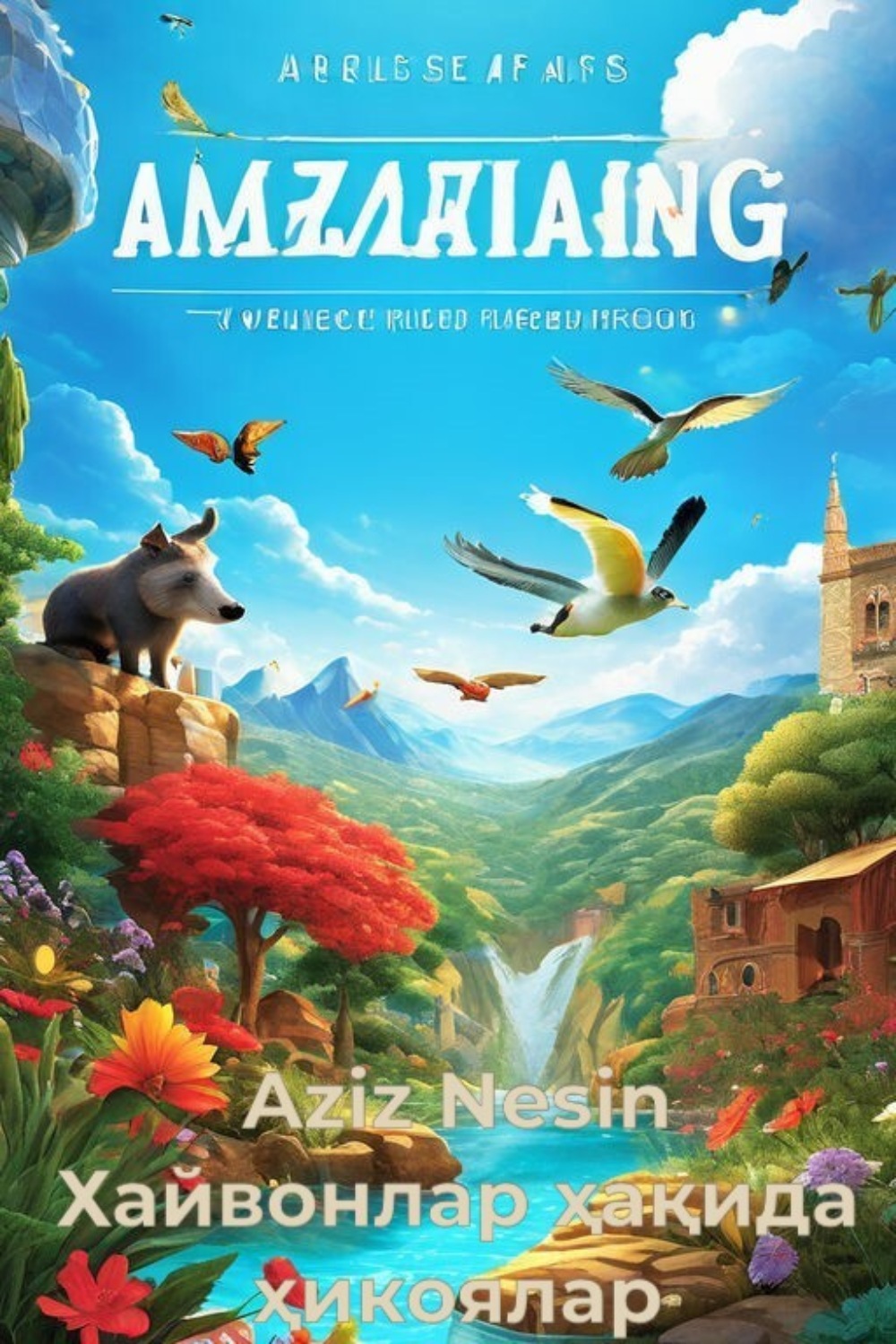 Обложка книги «Хайвонлар ҳақида ҳикоялар»