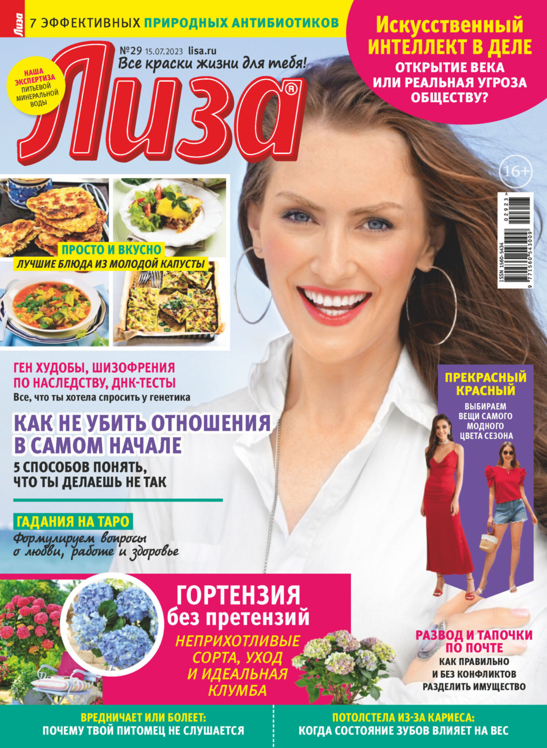 Обложка книги «Журнал «Лиза» №29/2023»