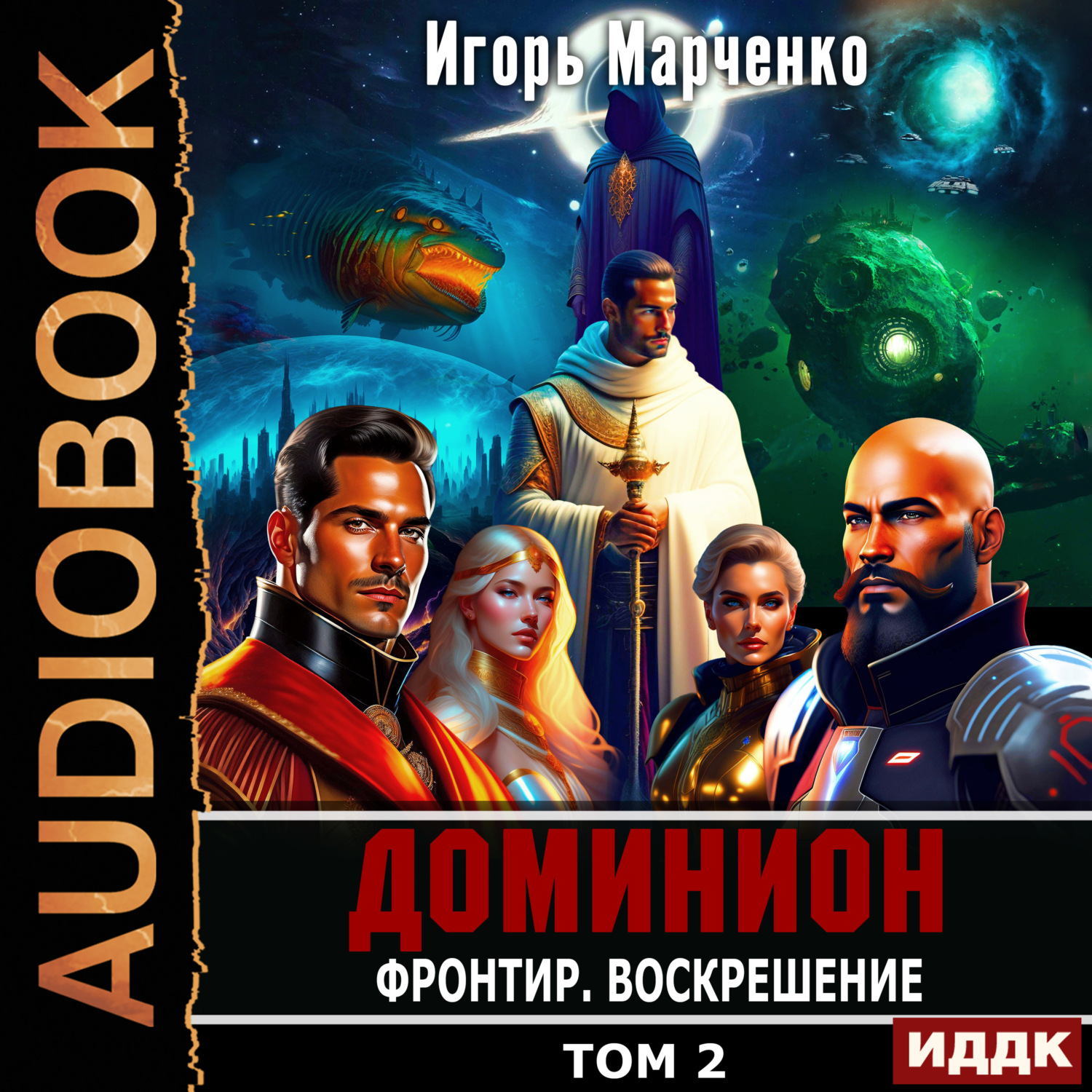 Обложка книги «Фронтир. Том 2. Воскрешение»