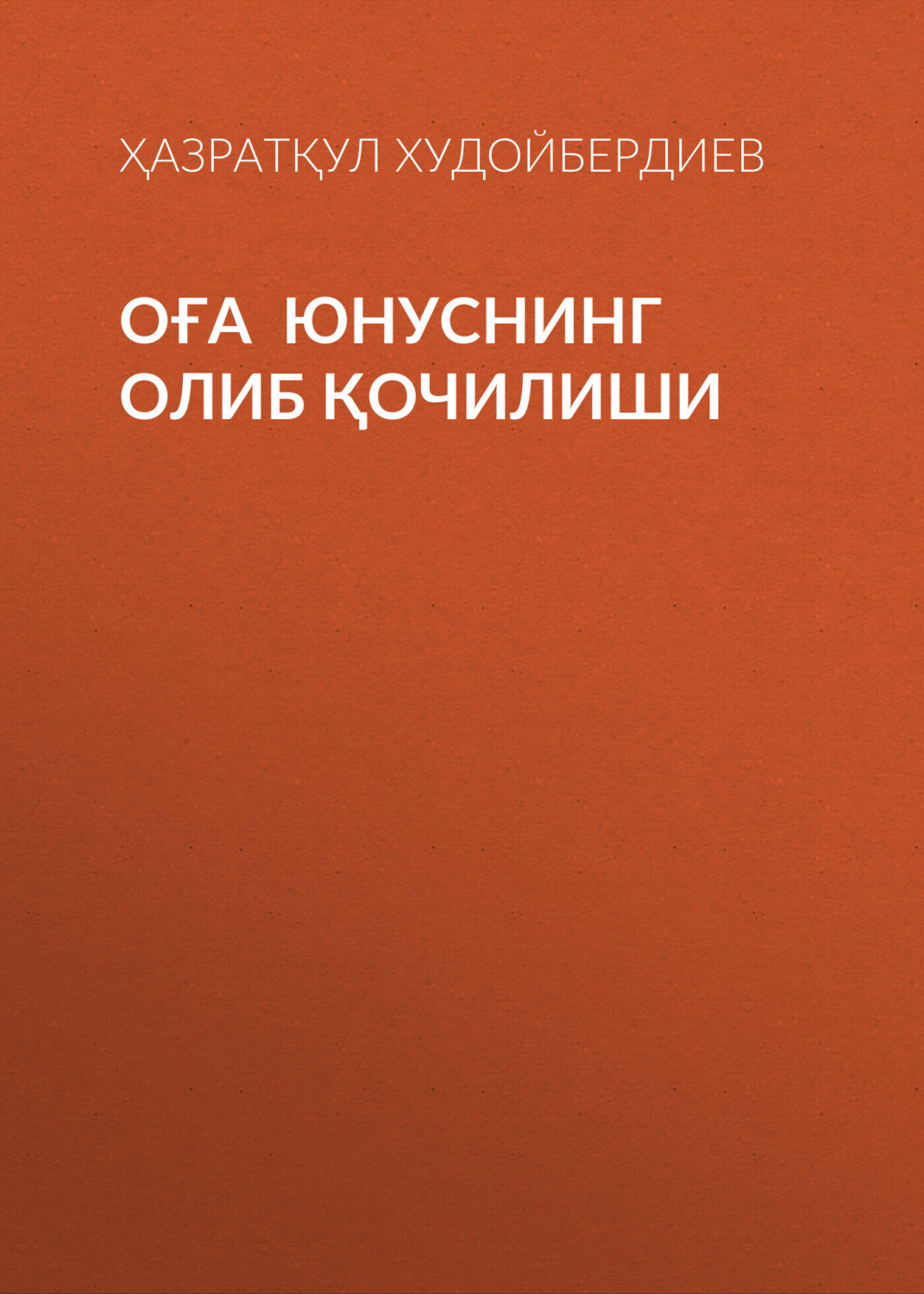 Обложка книги «Оға Юнуснинг олиб қочилиши»